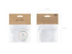 Picture of ORGANZA POUCHES WHITE 10CM